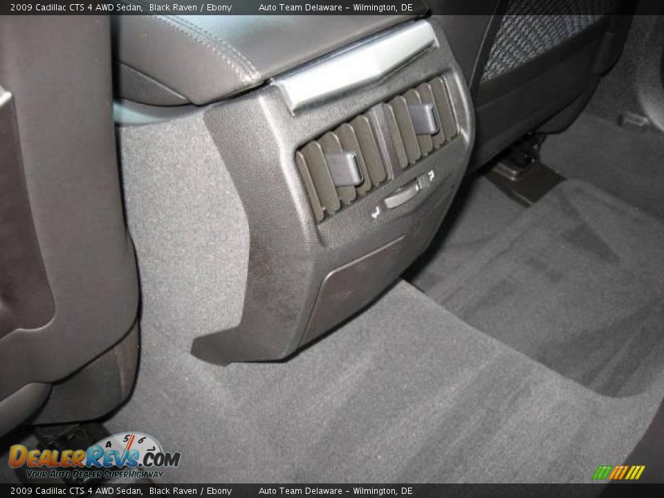 2009 Cadillac CTS 4 AWD Sedan Black Raven / Ebony Photo #30