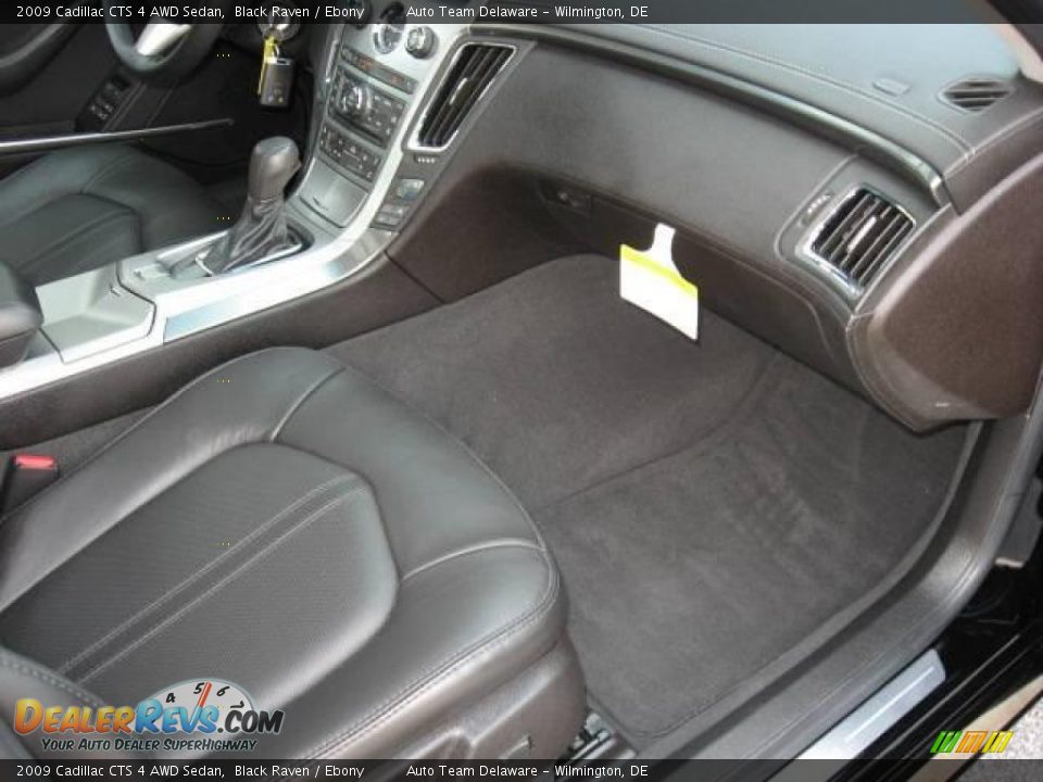 2009 Cadillac CTS 4 AWD Sedan Black Raven / Ebony Photo #31