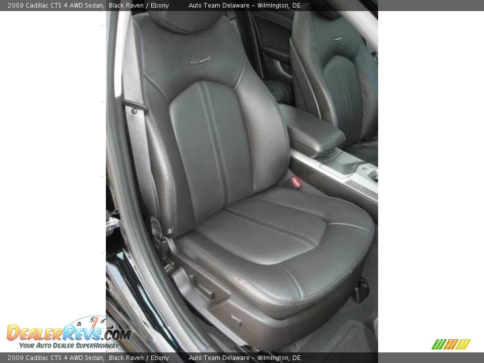 2009 Cadillac CTS 4 AWD Sedan Black Raven / Ebony Photo #32