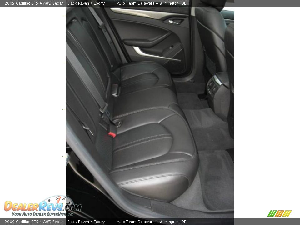2009 Cadillac CTS 4 AWD Sedan Black Raven / Ebony Photo #33