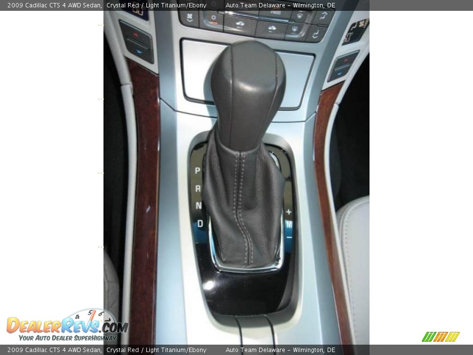 2009 Cadillac CTS 4 AWD Sedan Crystal Red / Light Titanium/Ebony Photo #23