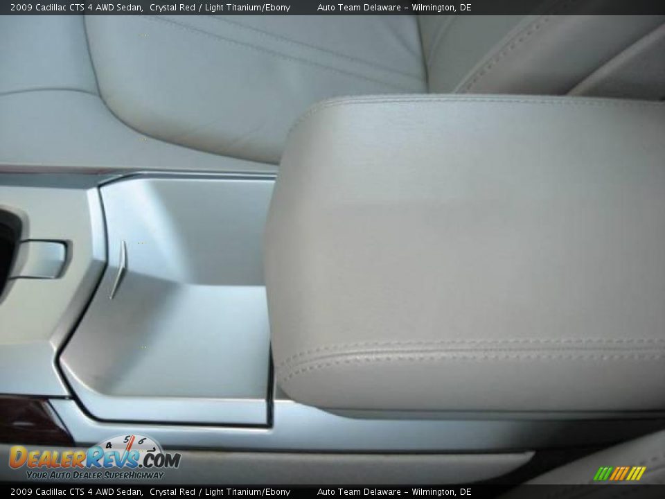 2009 Cadillac CTS 4 AWD Sedan Crystal Red / Light Titanium/Ebony Photo #24