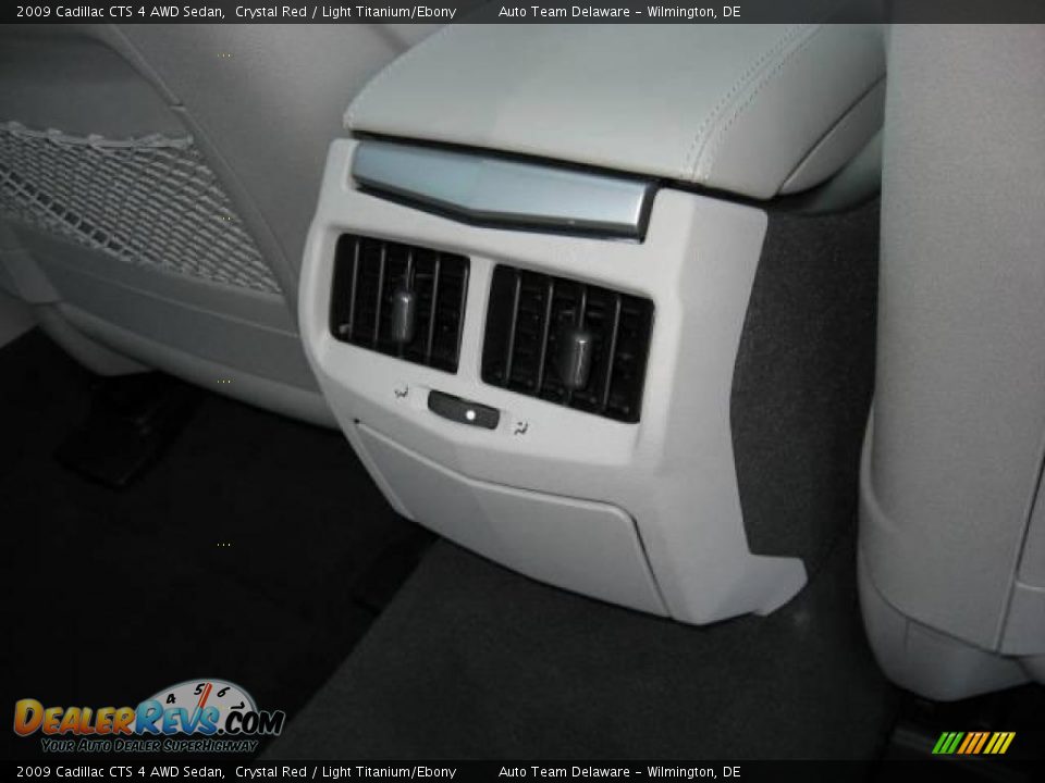 2009 Cadillac CTS 4 AWD Sedan Crystal Red / Light Titanium/Ebony Photo #33