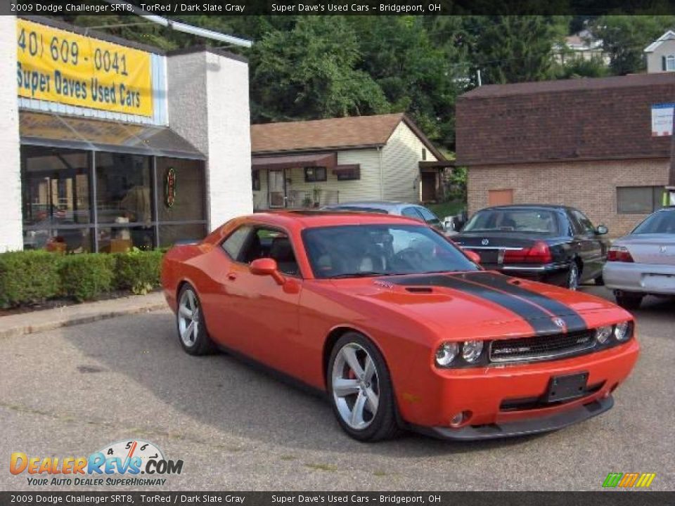 2009 Dodge Challenger SRT8 TorRed / Dark Slate Gray Photo #1