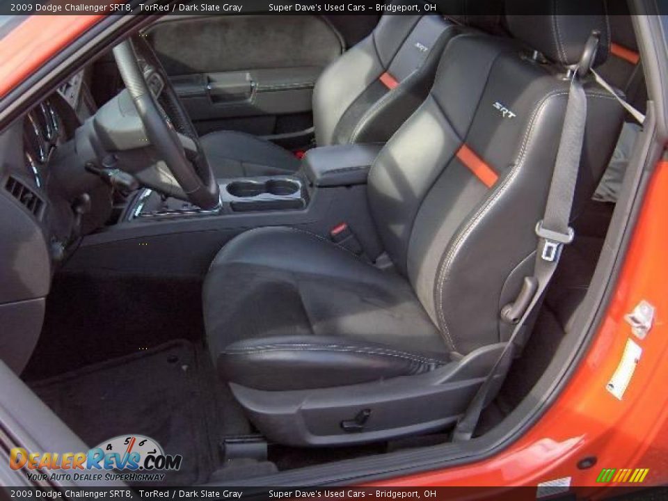 2009 Dodge Challenger SRT8 TorRed / Dark Slate Gray Photo #3