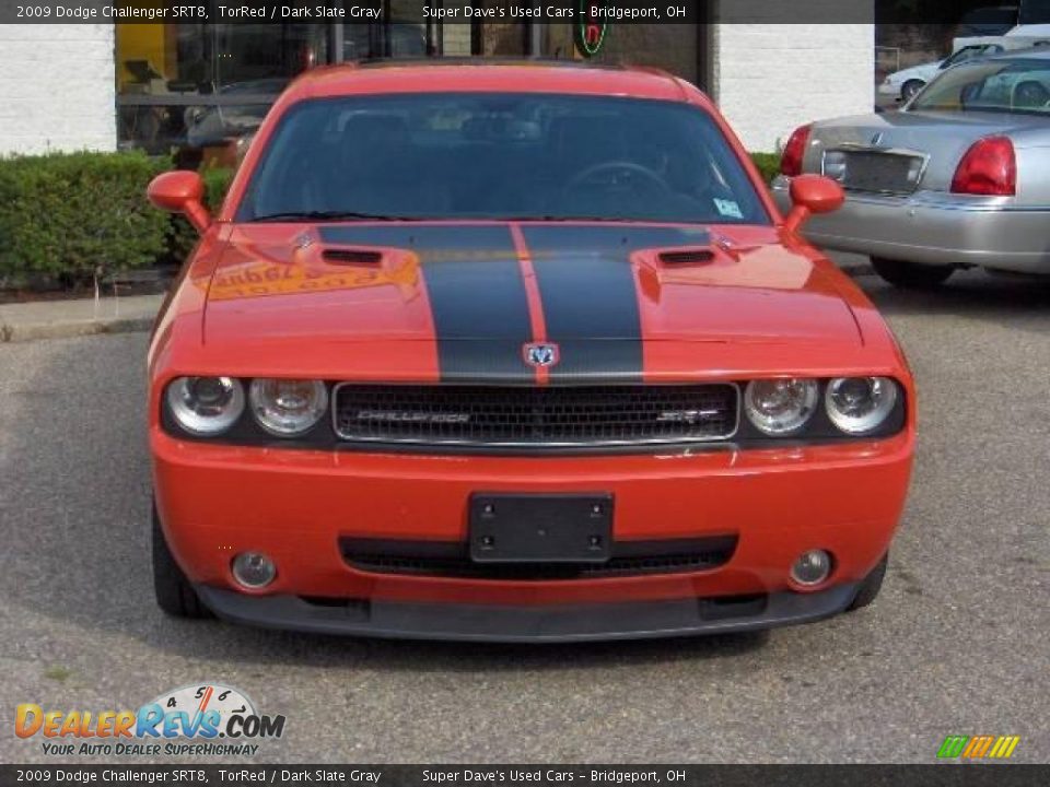 2009 Dodge Challenger SRT8 TorRed / Dark Slate Gray Photo #4