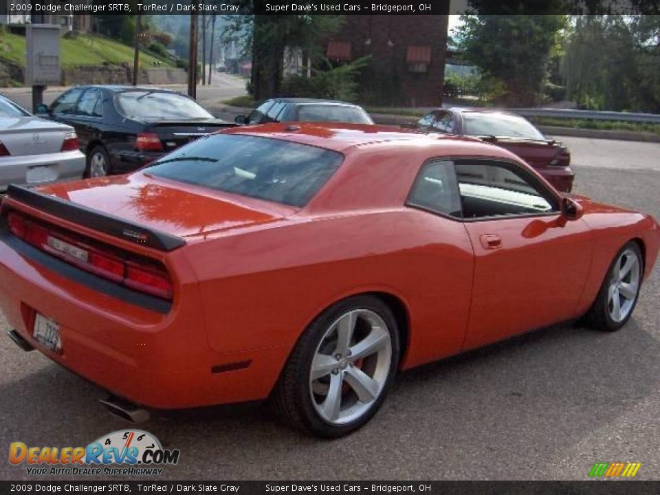 2009 Dodge Challenger SRT8 TorRed / Dark Slate Gray Photo #7