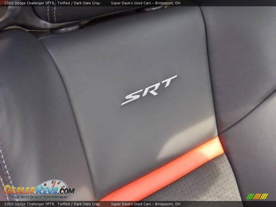 2009 Dodge Challenger SRT8 TorRed / Dark Slate Gray Photo #16