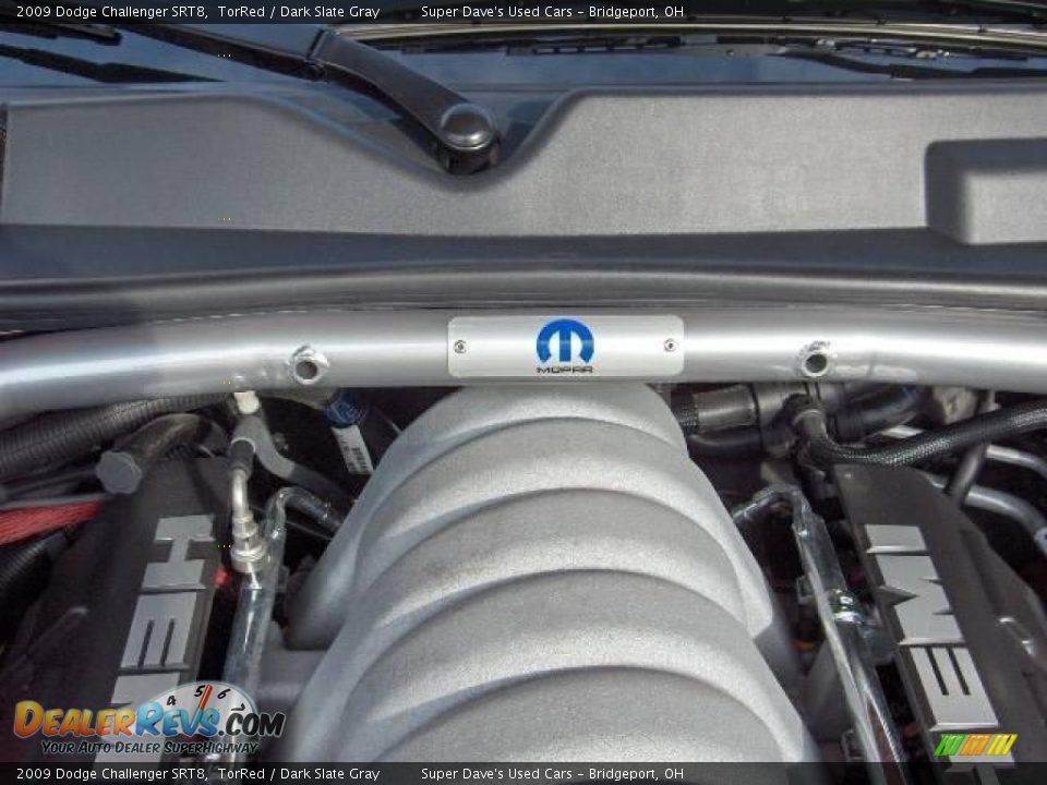 2009 Dodge Challenger SRT8 TorRed / Dark Slate Gray Photo #18