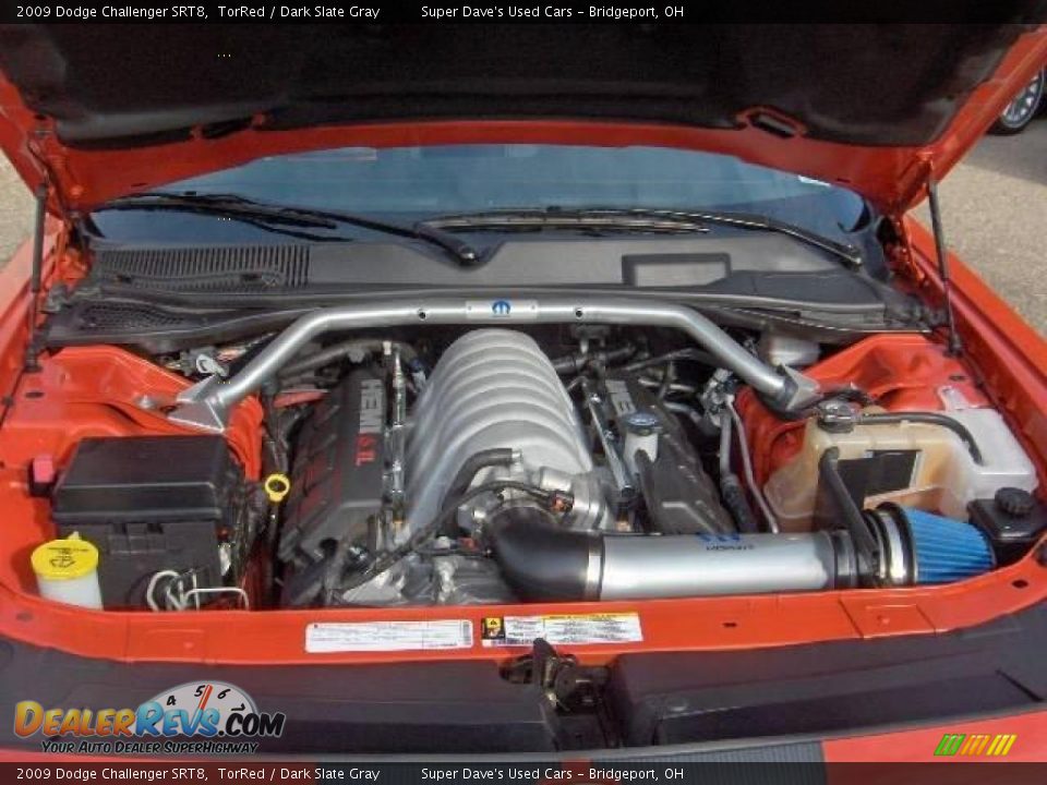 2009 Dodge Challenger SRT8 TorRed / Dark Slate Gray Photo #19
