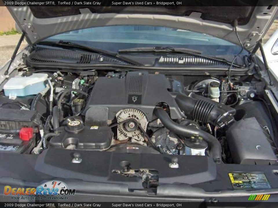 2009 Dodge Challenger SRT8 TorRed / Dark Slate Gray Photo #22