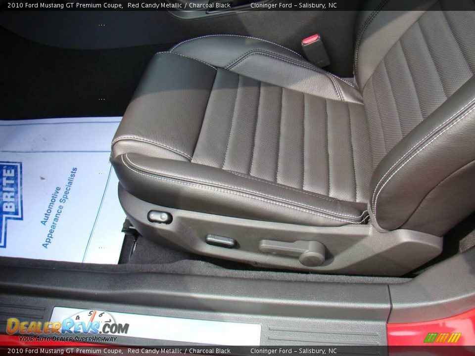 2010 Ford Mustang GT Premium Coupe Red Candy Metallic / Charcoal Black Photo #14