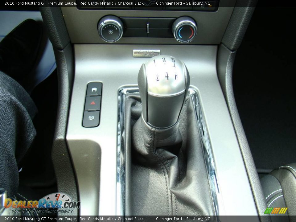 2010 Ford Mustang GT Premium Coupe Red Candy Metallic / Charcoal Black Photo #20