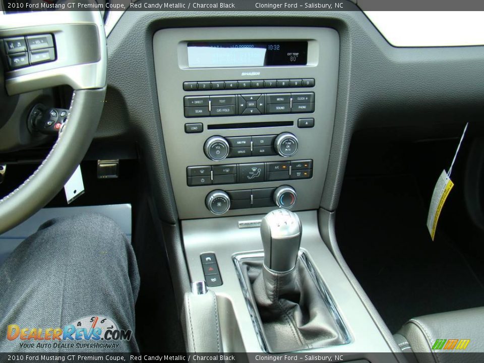 2010 Ford Mustang GT Premium Coupe Red Candy Metallic / Charcoal Black Photo #21