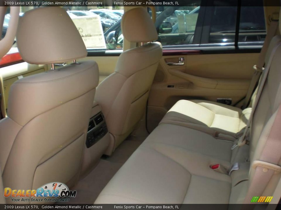 2009 Lexus LX 570 Golden Almond Metallic / Cashmere Photo #6
