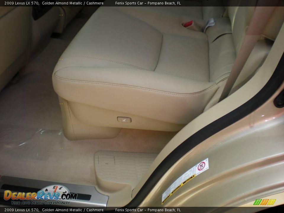 2009 Lexus LX 570 Golden Almond Metallic / Cashmere Photo #7