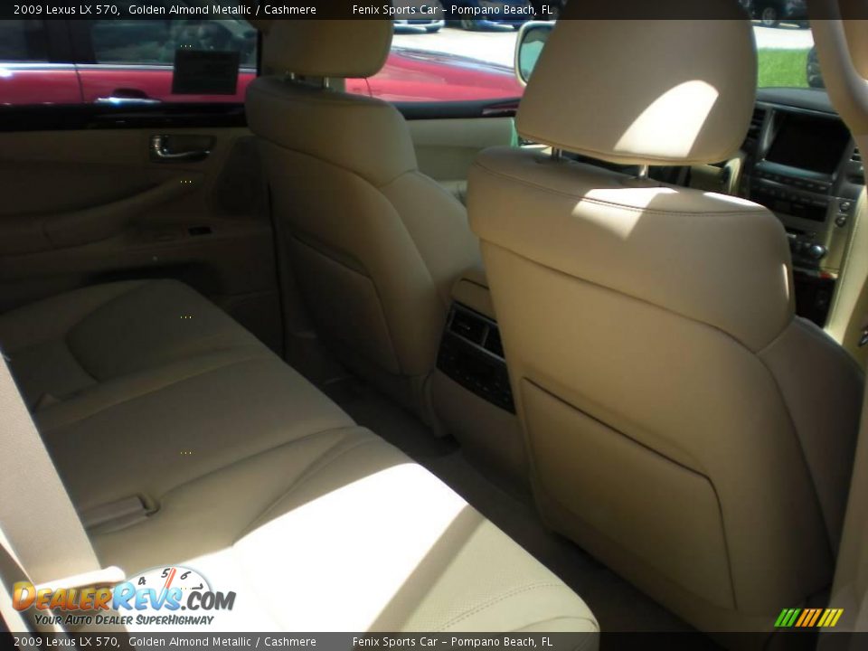 2009 Lexus LX 570 Golden Almond Metallic / Cashmere Photo #8