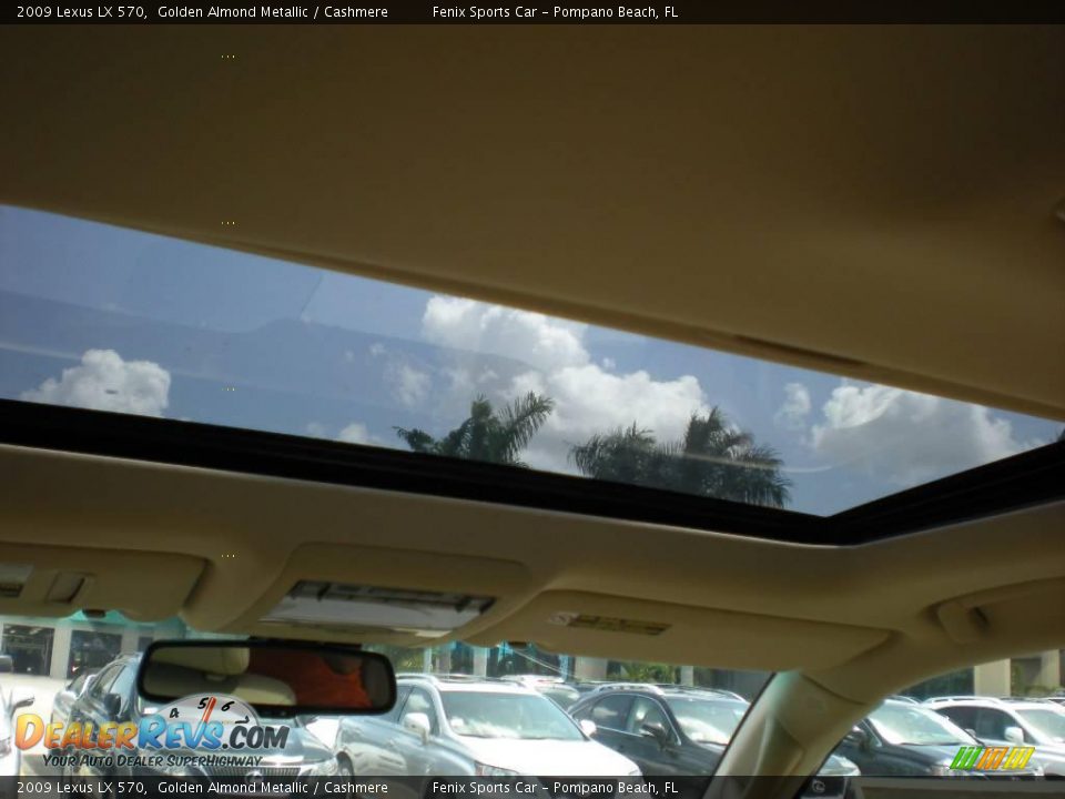 2009 Lexus LX 570 Golden Almond Metallic / Cashmere Photo #12