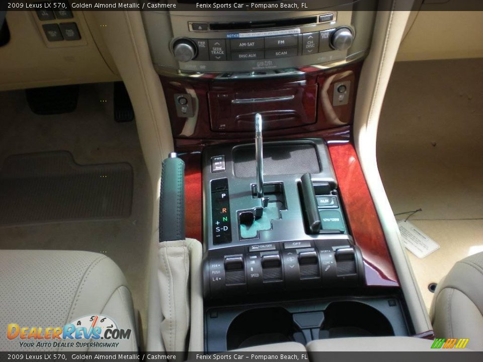 2009 Lexus LX 570 Golden Almond Metallic / Cashmere Photo #14