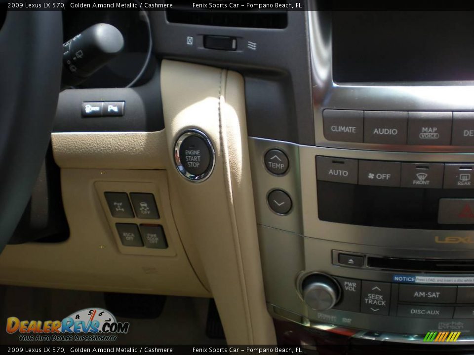 2009 Lexus LX 570 Golden Almond Metallic / Cashmere Photo #15