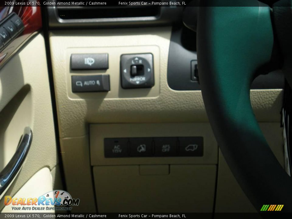 2009 Lexus LX 570 Golden Almond Metallic / Cashmere Photo #16