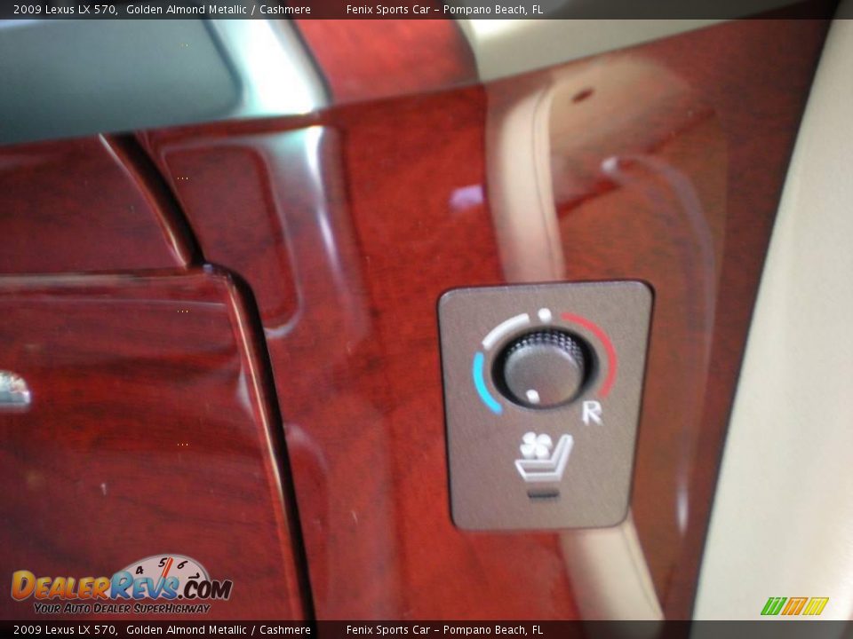 2009 Lexus LX 570 Golden Almond Metallic / Cashmere Photo #18