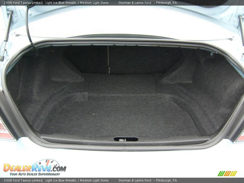 2008 Ford Taurus Limited Light Ice Blue Metallic / Medium Light Stone Photo #16