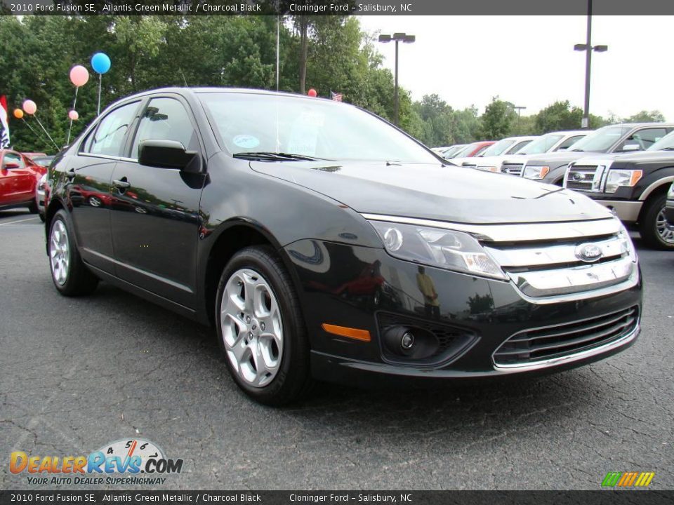 2010 Ford Fusion SE Atlantis Green Metallic / Charcoal Black Photo #1