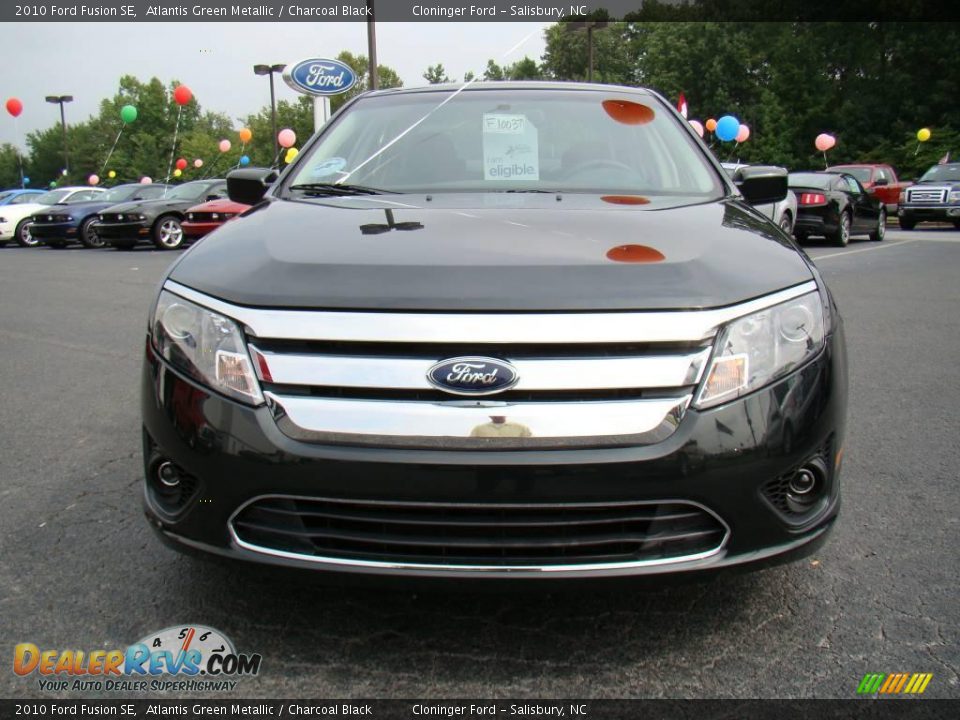 2010 Ford Fusion SE Atlantis Green Metallic / Charcoal Black Photo #7