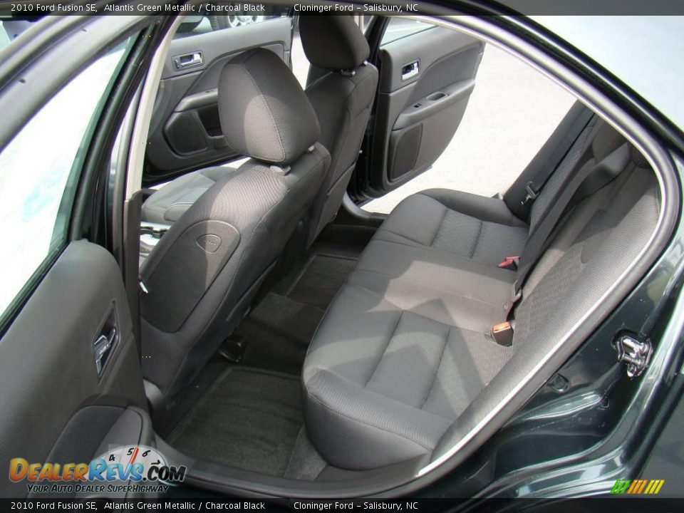 2010 Ford Fusion SE Atlantis Green Metallic / Charcoal Black Photo #9
