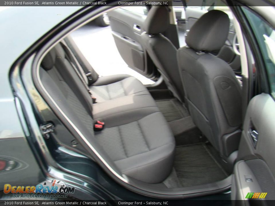 2010 Ford Fusion SE Atlantis Green Metallic / Charcoal Black Photo #10
