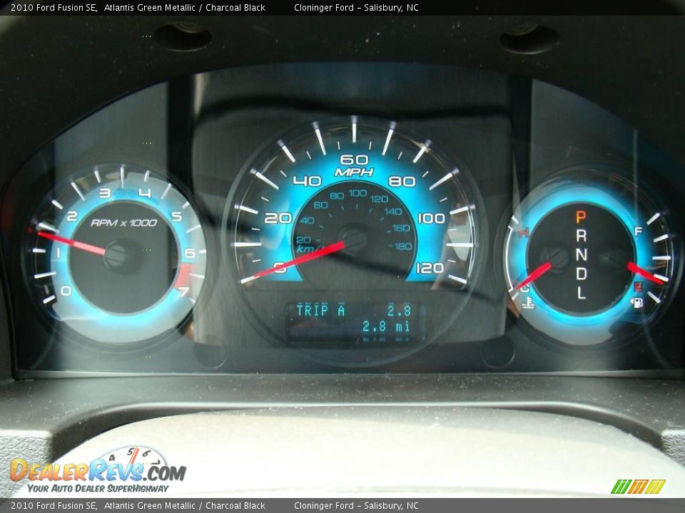 2010 Ford Fusion SE Atlantis Green Metallic / Charcoal Black Photo #18