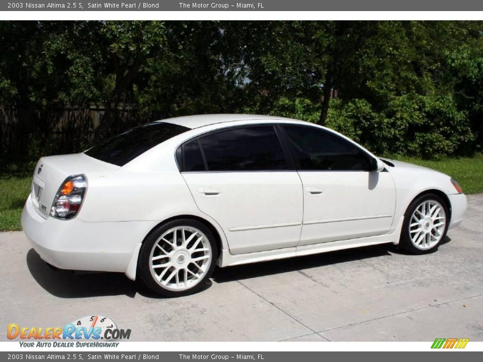 2003 Nissan altima pearl white paint #5