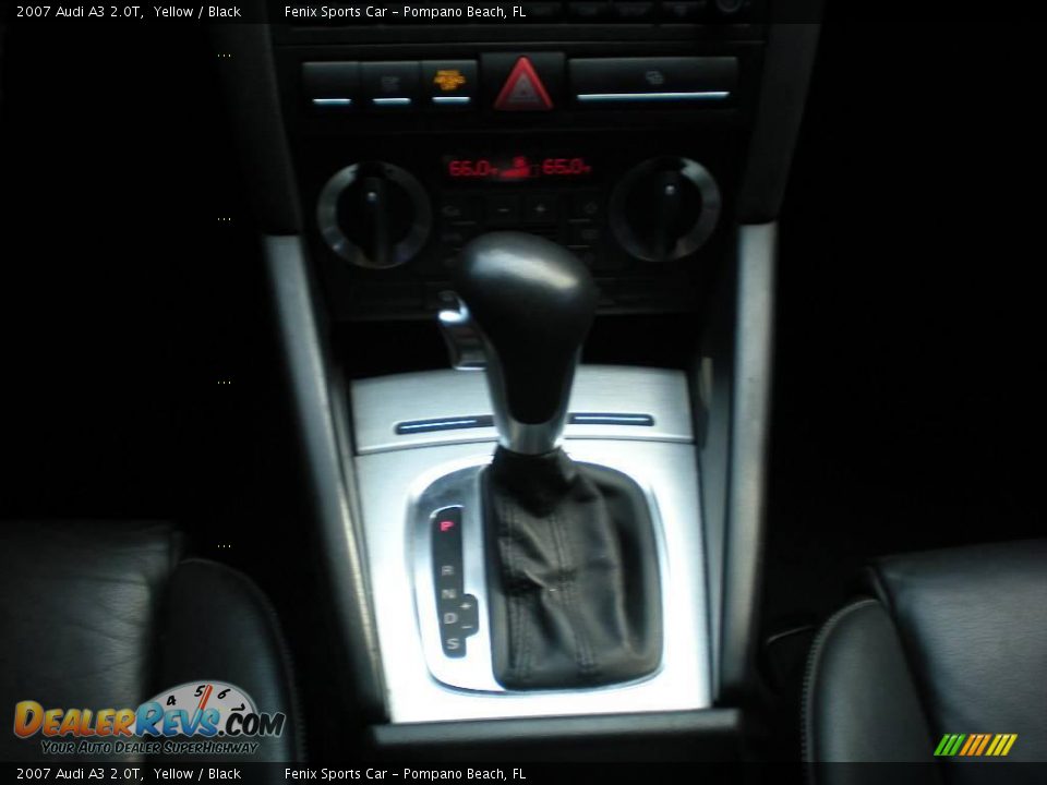 2007 Audi A3 2.0T Yellow / Black Photo #20