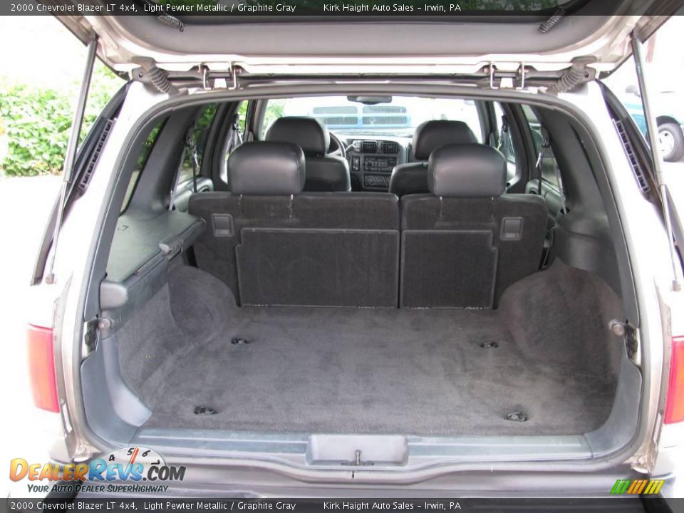 2000 Chevrolet Blazer LT 4x4 Light Pewter Metallic / Graphite Gray Photo #18