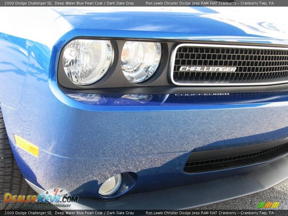 2009 Dodge Challenger SE Deep Water Blue Pearl Coat / Dark Slate Gray Photo #1