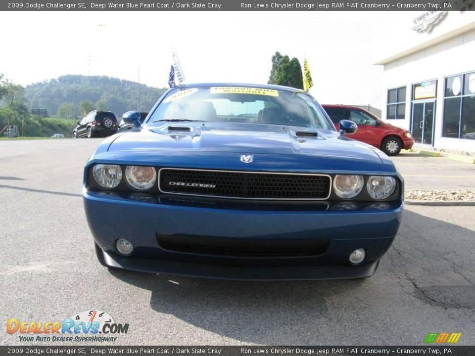 2009 Dodge Challenger SE Deep Water Blue Pearl Coat / Dark Slate Gray Photo #8