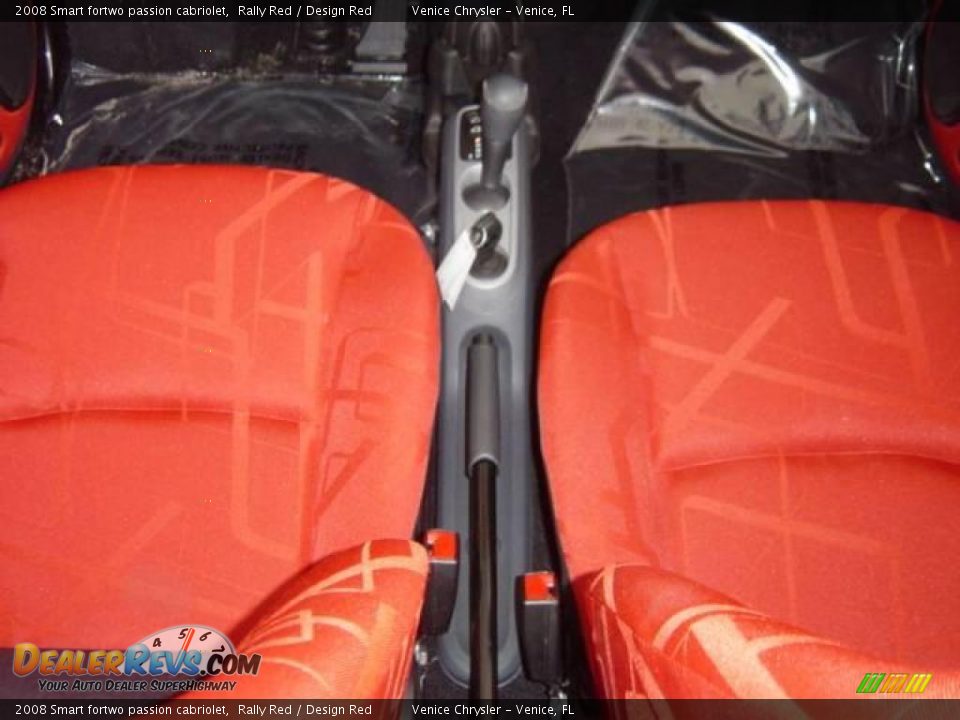 2008 Smart fortwo passion cabriolet Rally Red / Design Red Photo #11