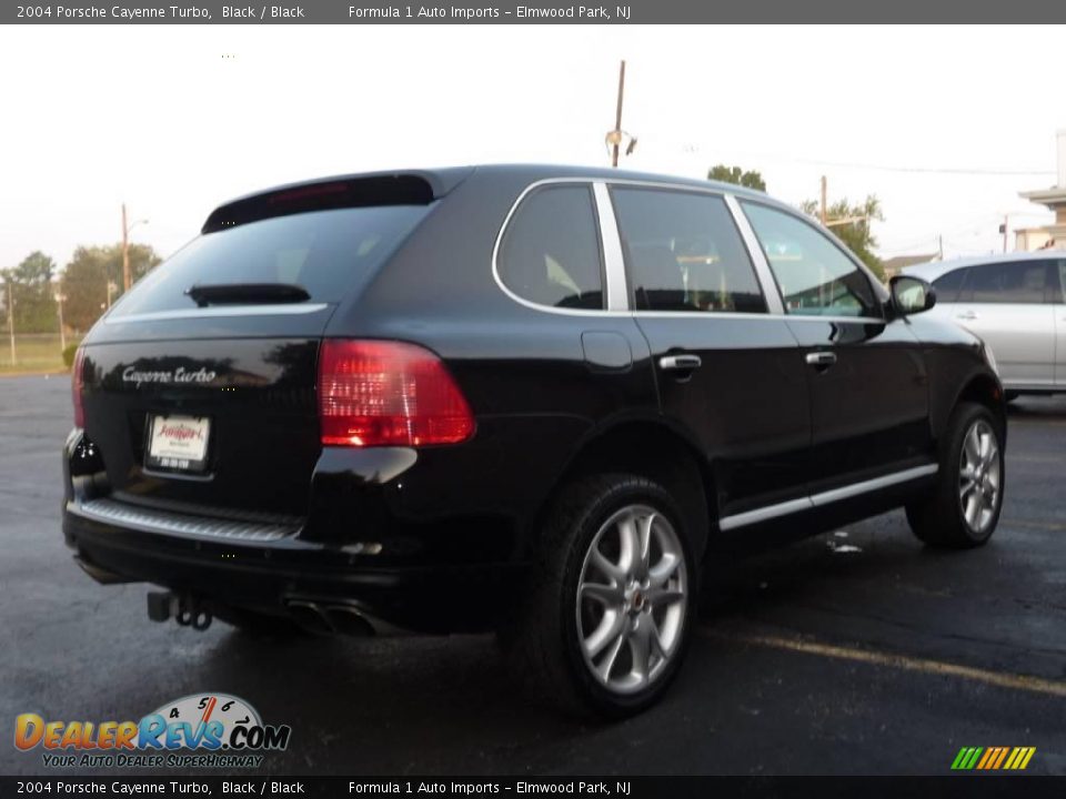 2004 Porsche Cayenne Turbo Black / Black Photo #3