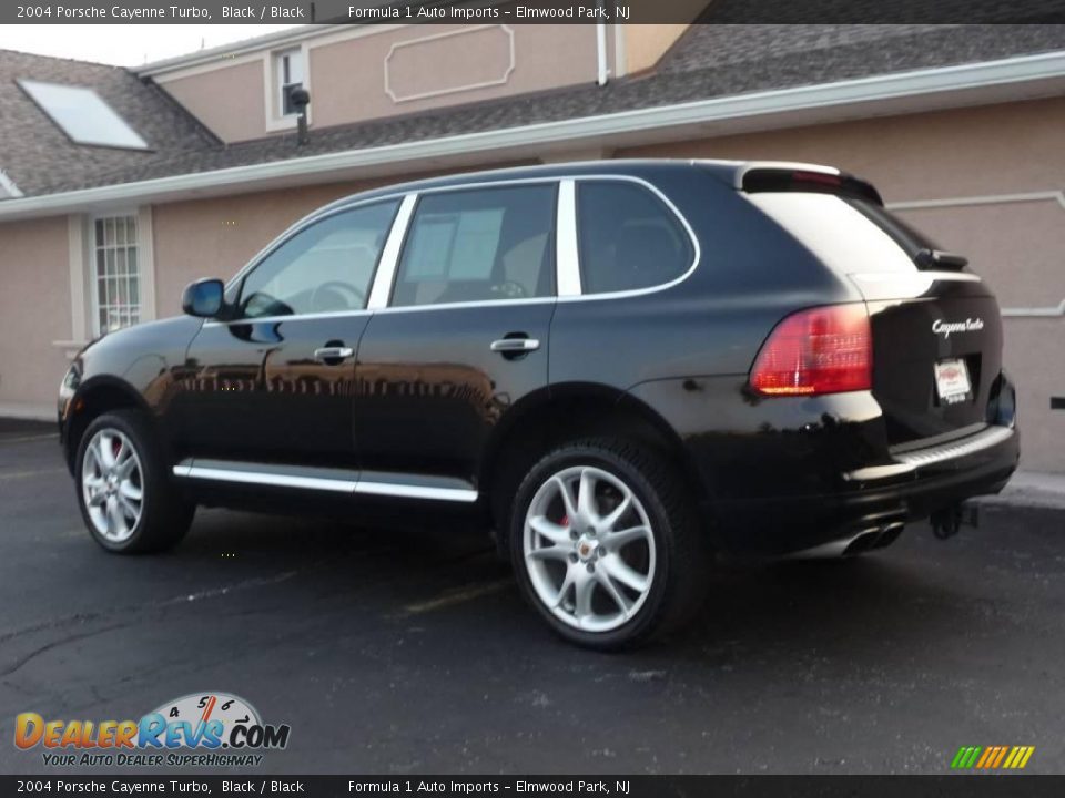 2004 Porsche Cayenne Turbo Black / Black Photo #4