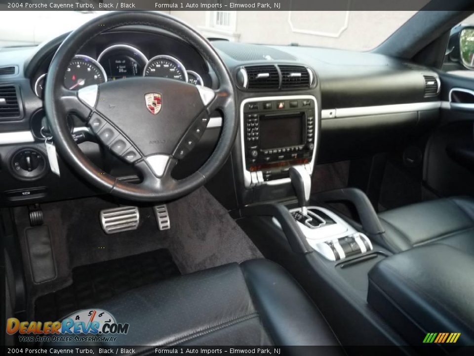 2004 Porsche Cayenne Turbo Black / Black Photo #5