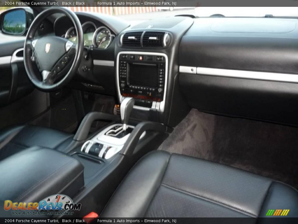 2004 Porsche Cayenne Turbo Black / Black Photo #6