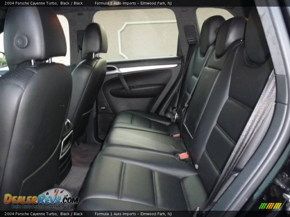 2004 Porsche Cayenne Turbo Black / Black Photo #8