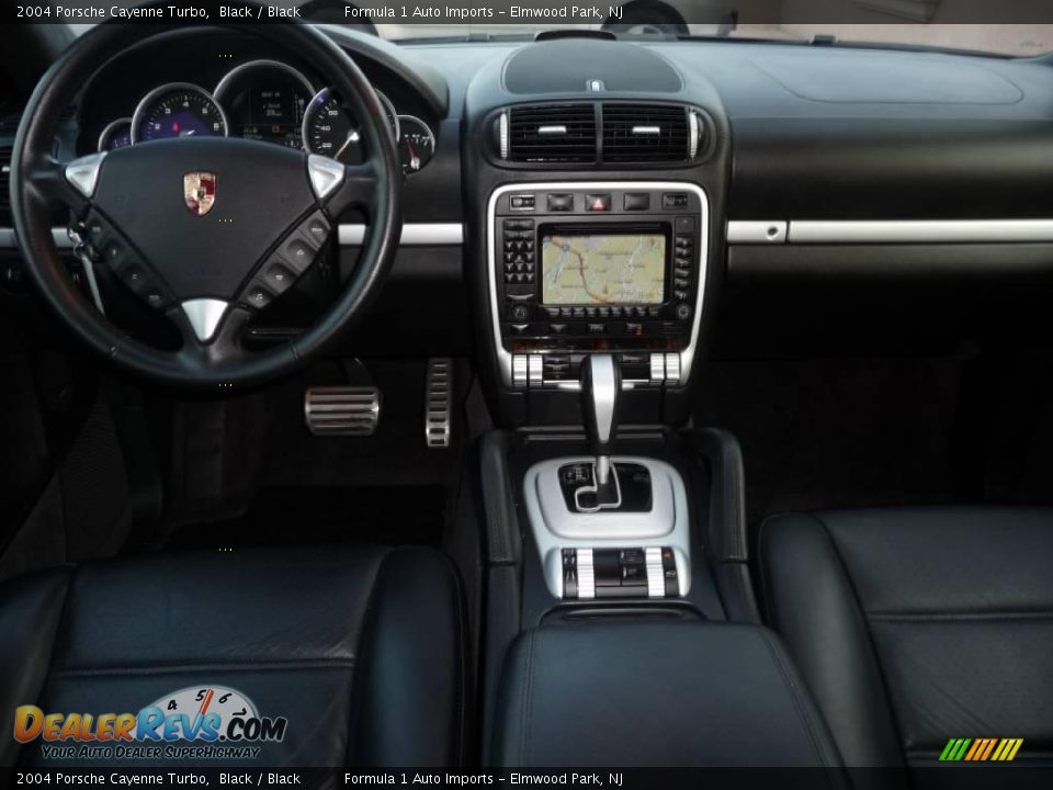 2004 Porsche Cayenne Turbo Black / Black Photo #9
