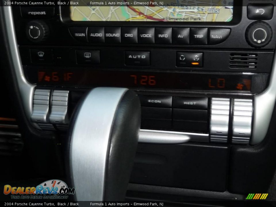 2004 Porsche Cayenne Turbo Black / Black Photo #13