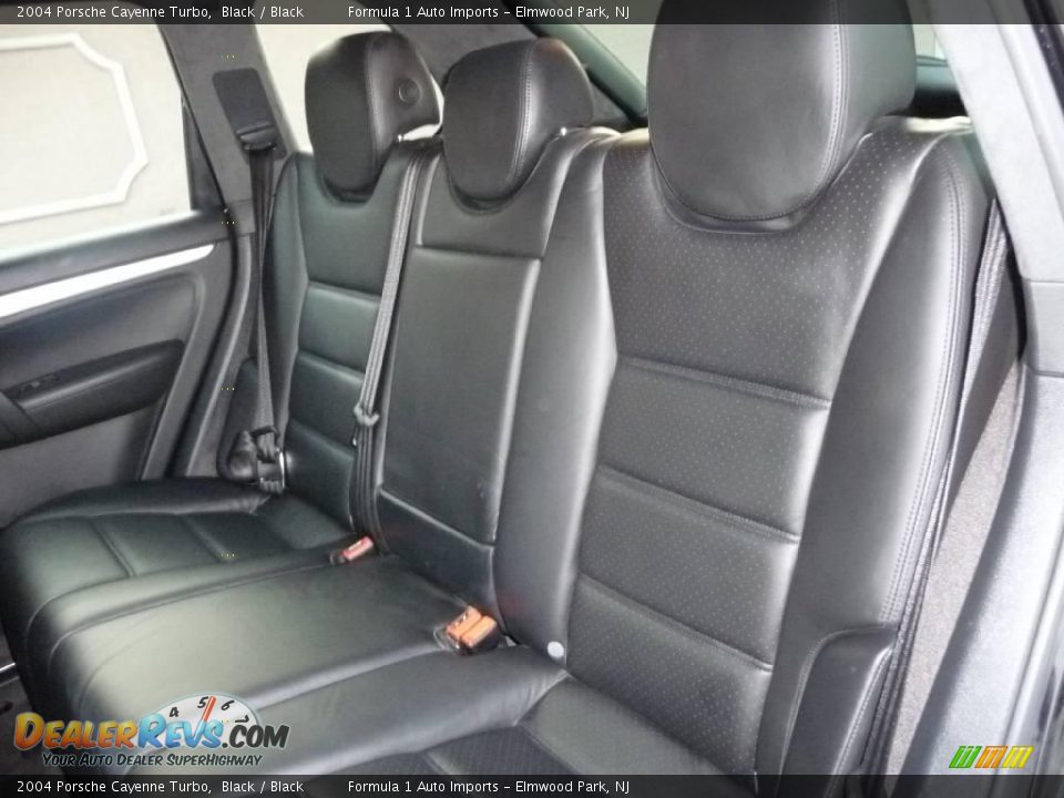 2004 Porsche Cayenne Turbo Black / Black Photo #14