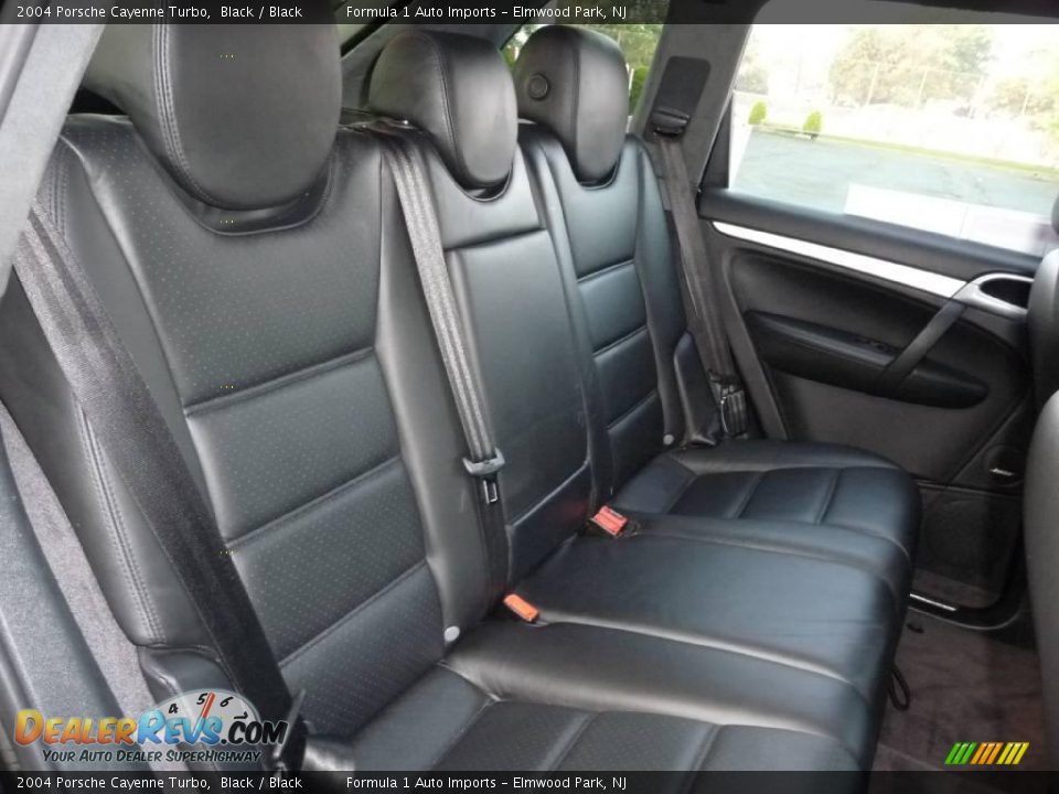 2004 Porsche Cayenne Turbo Black / Black Photo #15