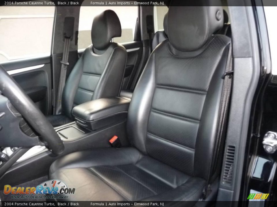 2004 Porsche Cayenne Turbo Black / Black Photo #20