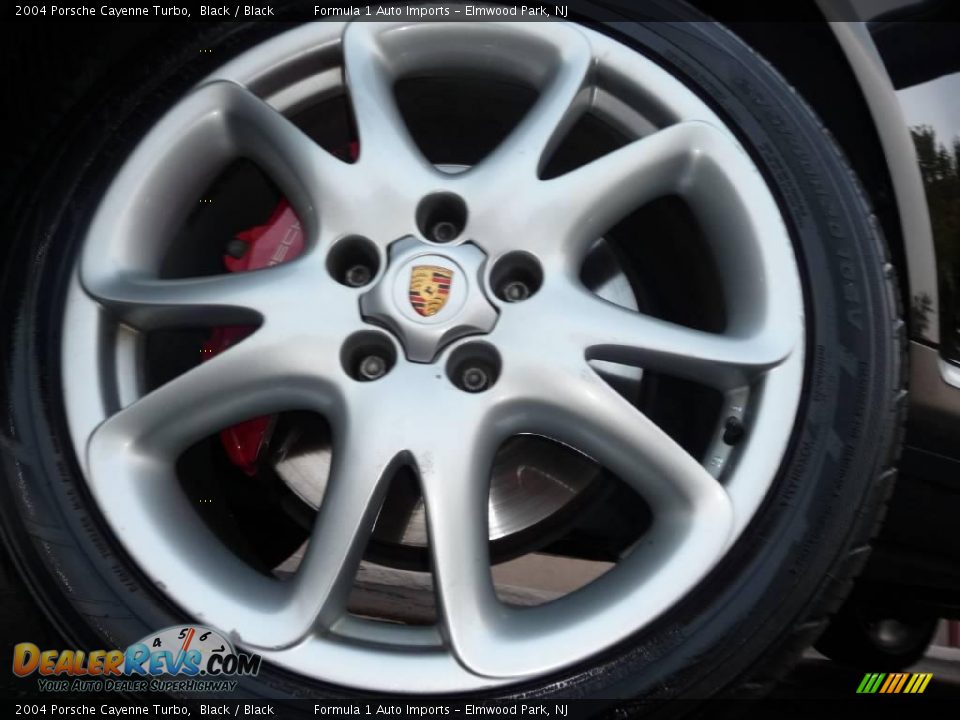 2004 Porsche Cayenne Turbo Black / Black Photo #24