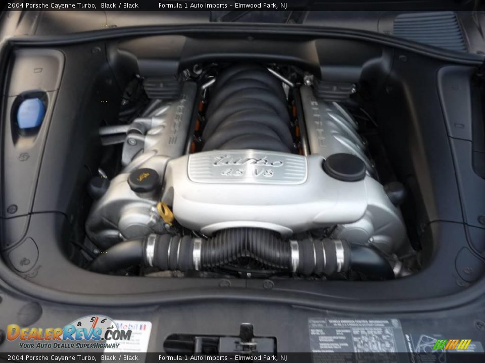 2004 Porsche Cayenne Turbo Black / Black Photo #26
